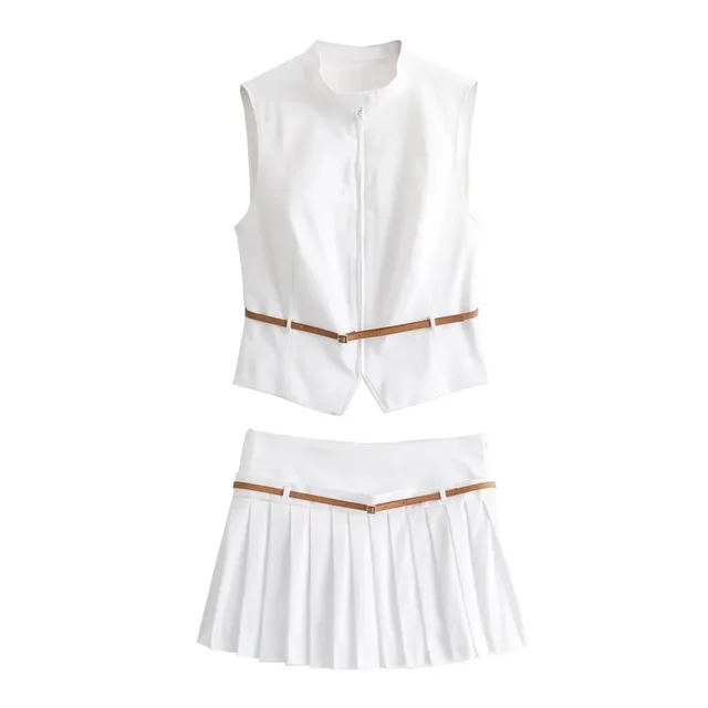 Maricarmen® | Casual Slim Fit Belt Detail Summer - Image 6
