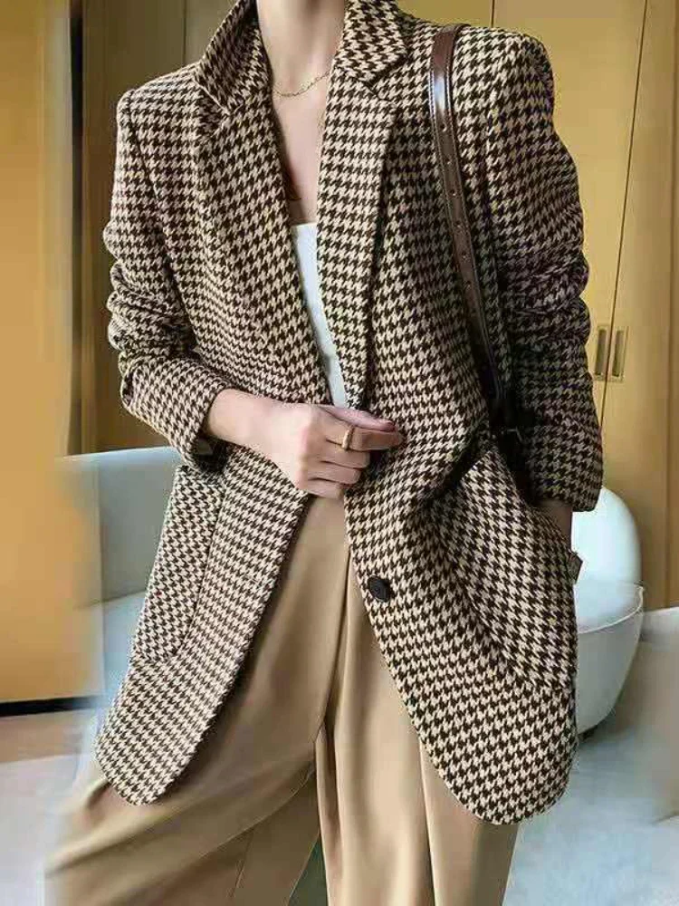 Maricarmen | Houndstooth blazer - Image 2