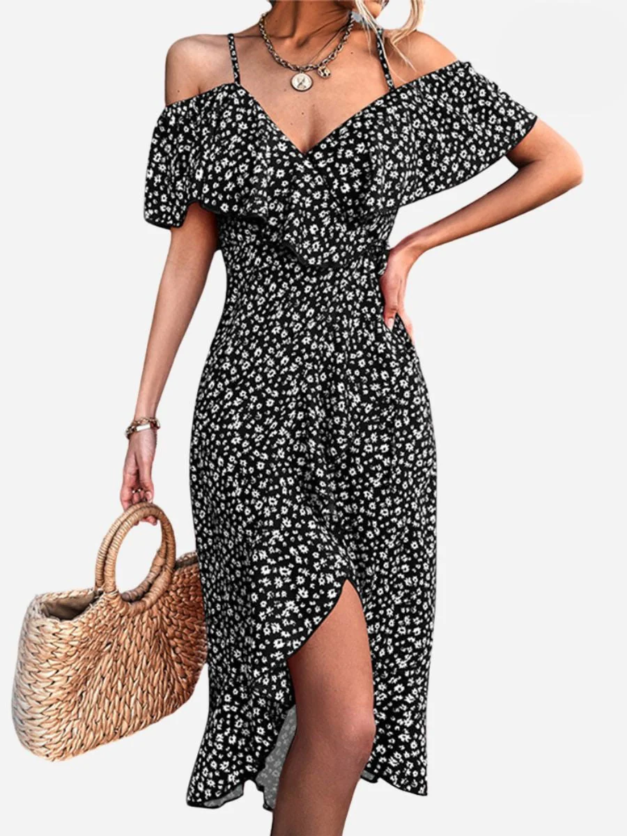 Marina® | Sexy Strappy Floral Dress - Image 5