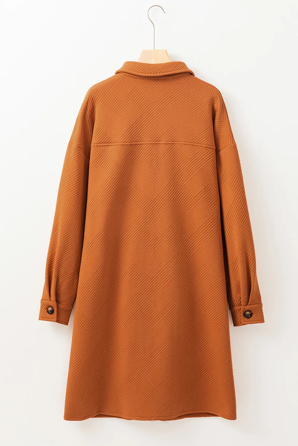 Marina | Structured coat with button placket and collar - Image 3