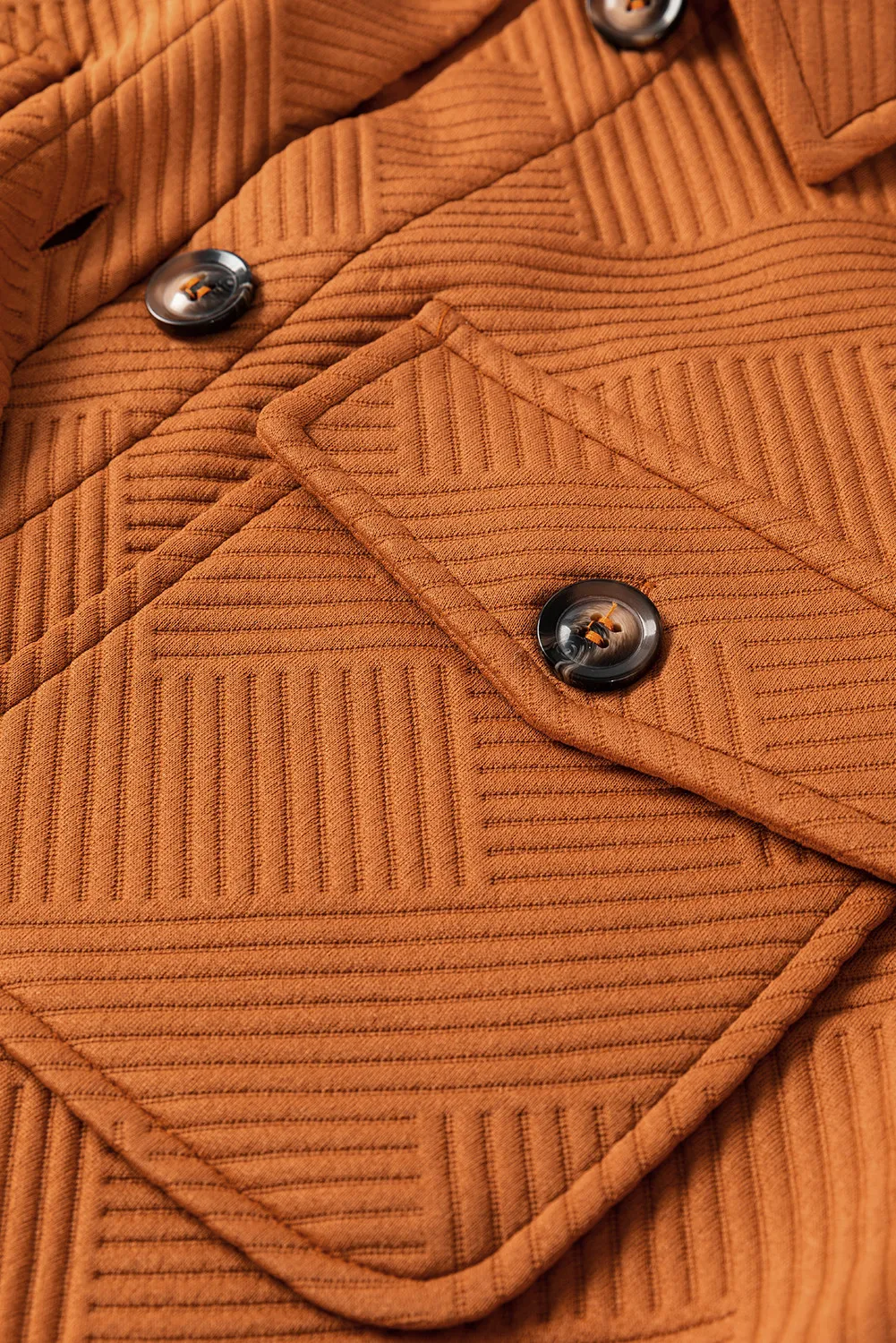 Marina | Structured coat with button placket and collar - Image 4
