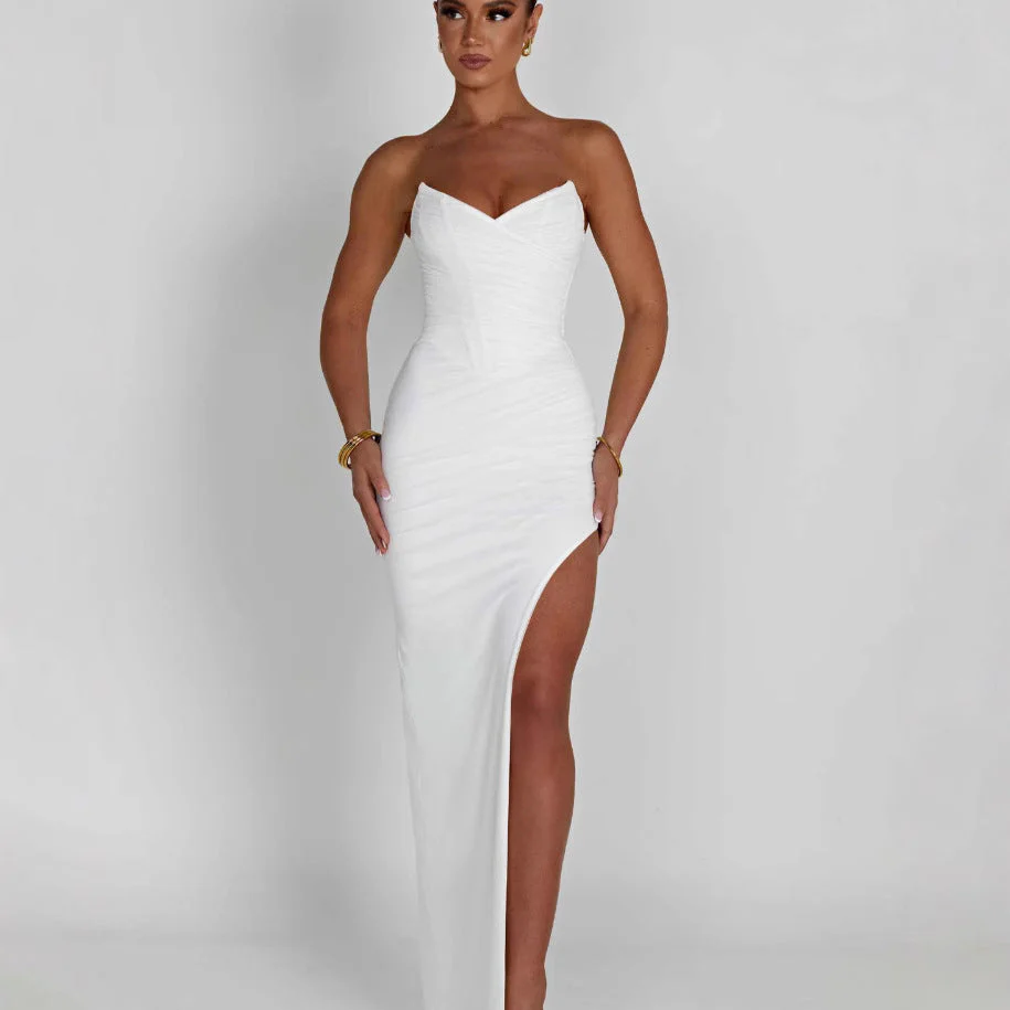 Marina® | Women'S Evening Dress With Elegant Design And High Slit - Image 6