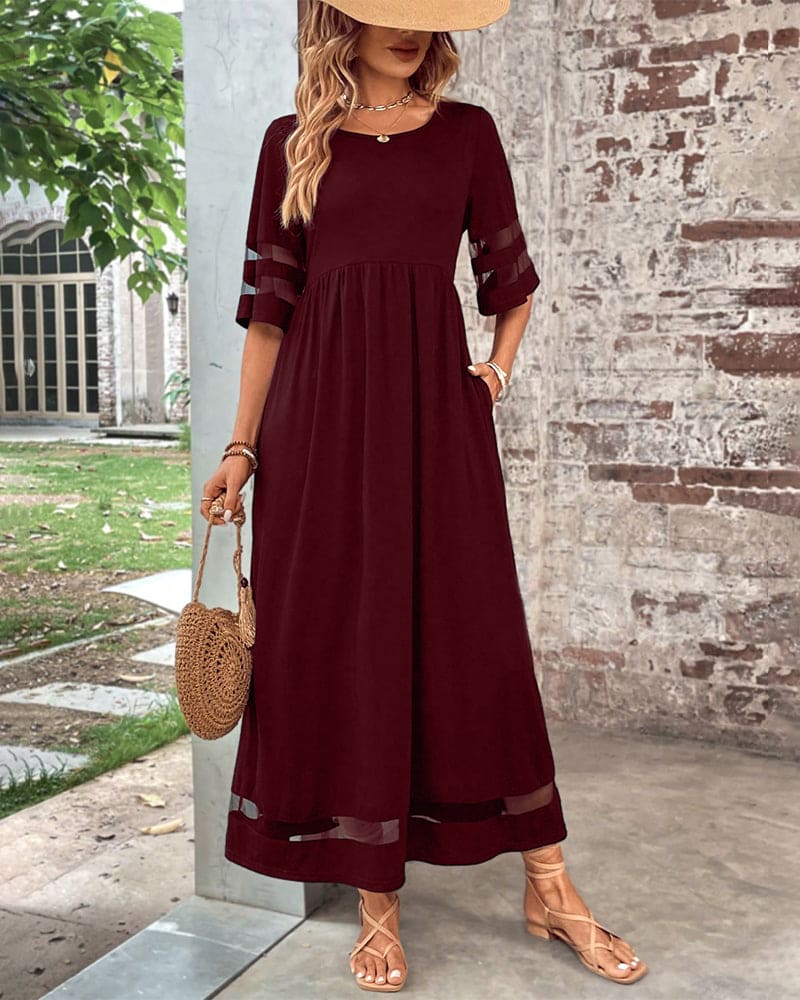 Marissa® | Relaxed Half Sleeve Maxi Dress - Image 2