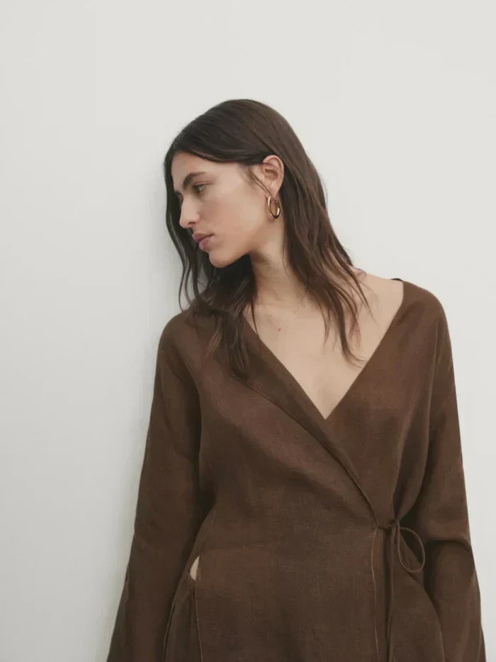 Marita | Linen combination set fall trend 2024 - Image 2