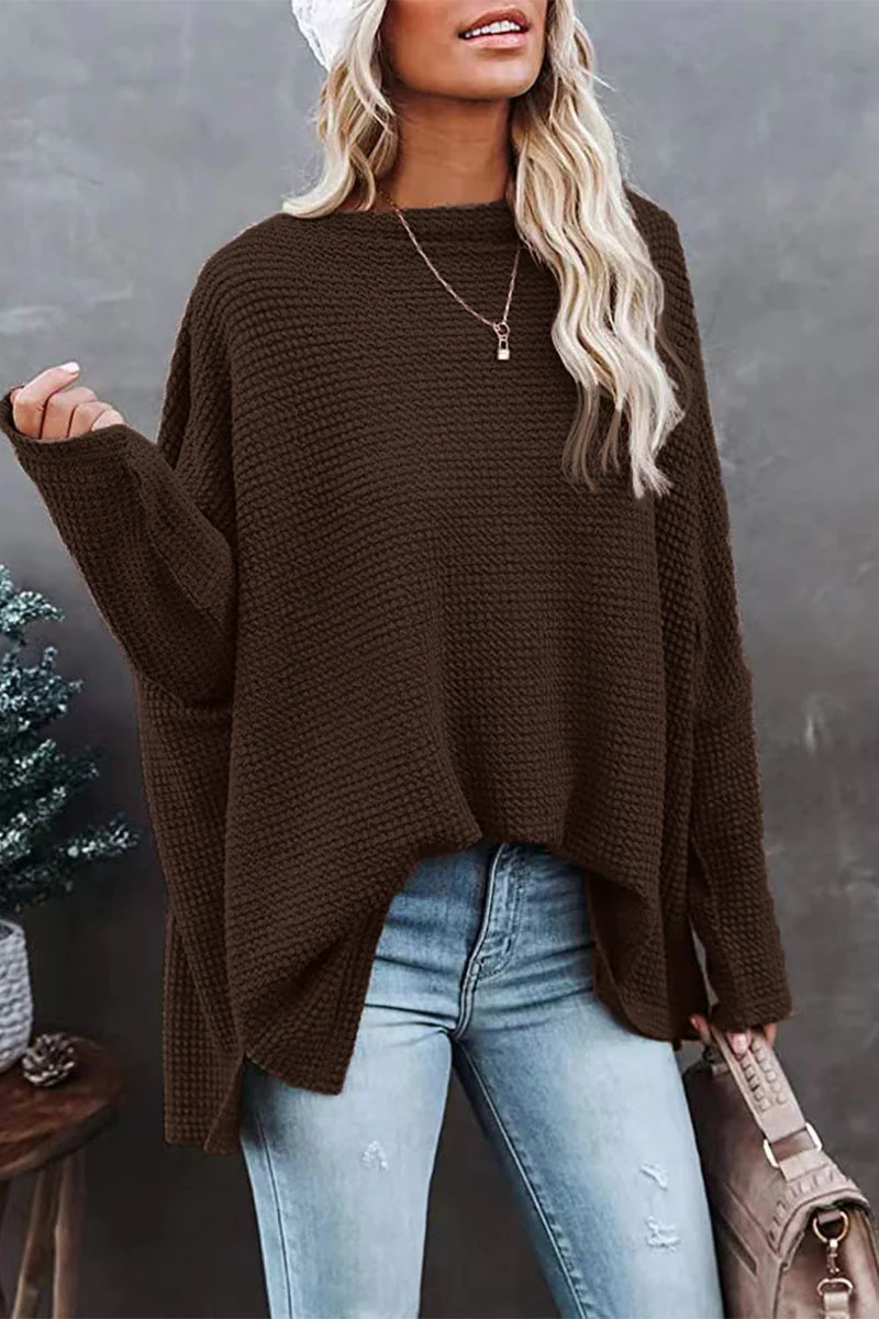 Maritza | Casual solid color tops with slanted collars