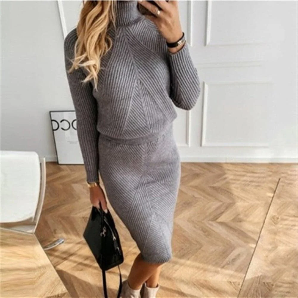Marta | Casual and fashionable winter dress - Image 6
