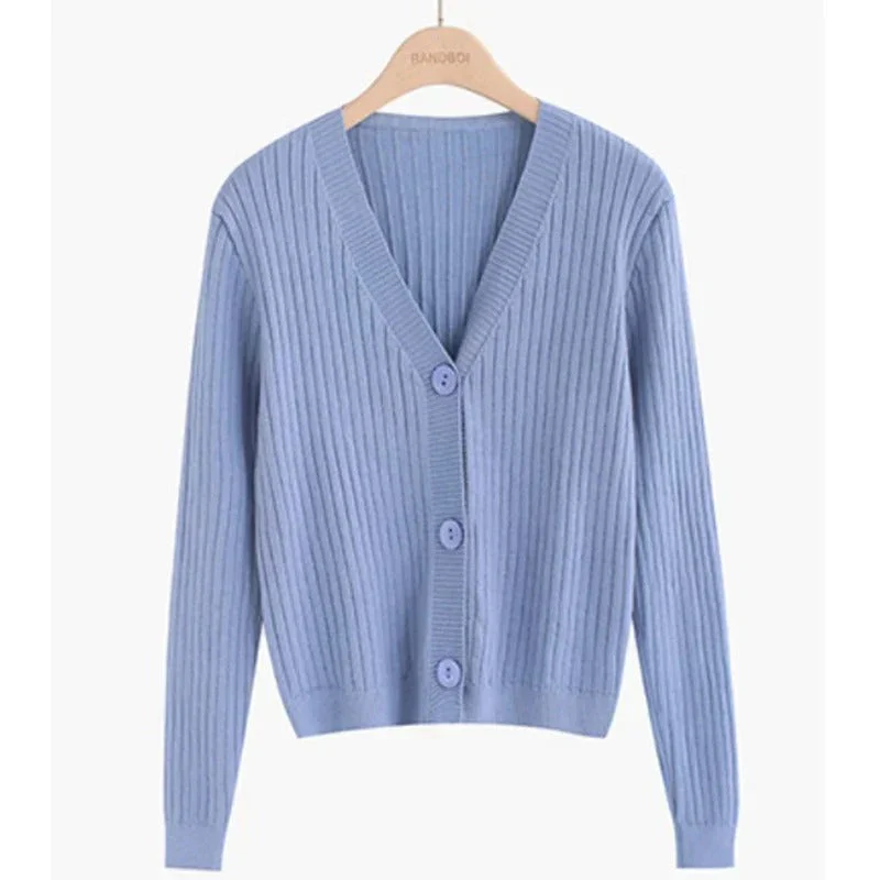 Marta | Casual women's sweater in pink, orange and blue for winter - Image 8