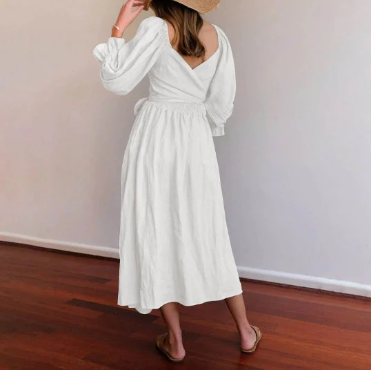Martina® | French Dress With Ruffle Sleeves - Image 2