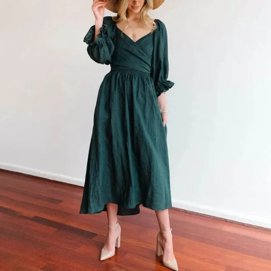 Martina® | French Dress With Ruffle Sleeves - Image 6