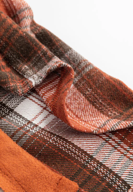 Matilde | Checked long sleeve jacket with buttons - Image 12
