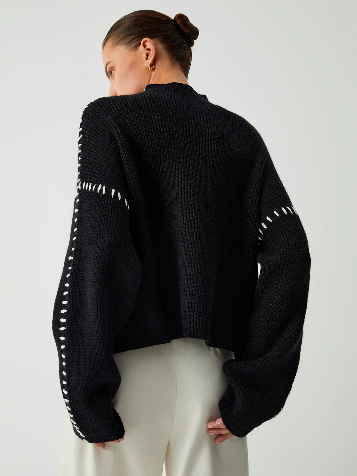 Matilde® | Fashion Loose Knitted Sweater In Oversize - Image 3