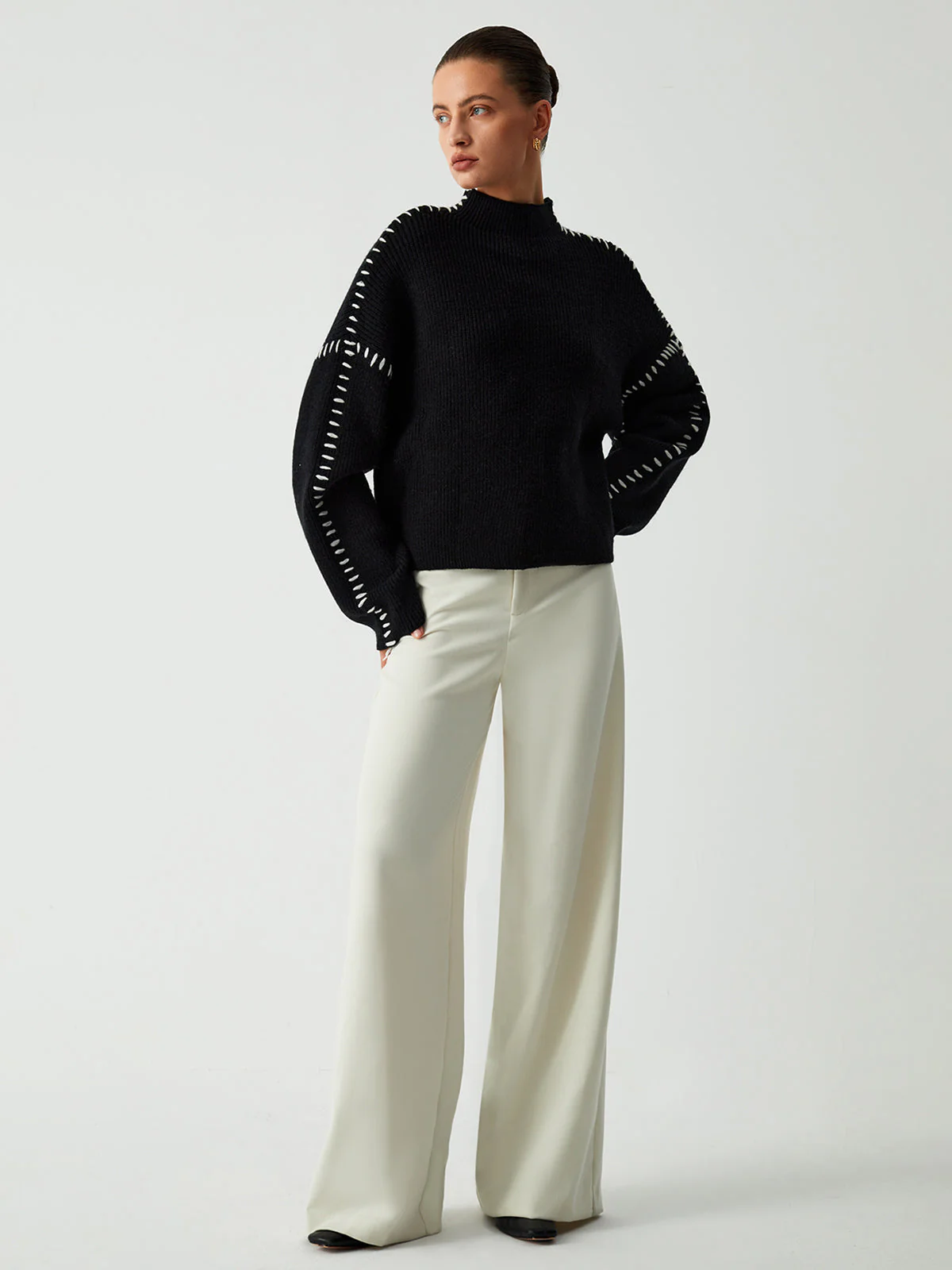 Matilde® | Fashion Loose Knitted Sweater In Oversize - Image 4