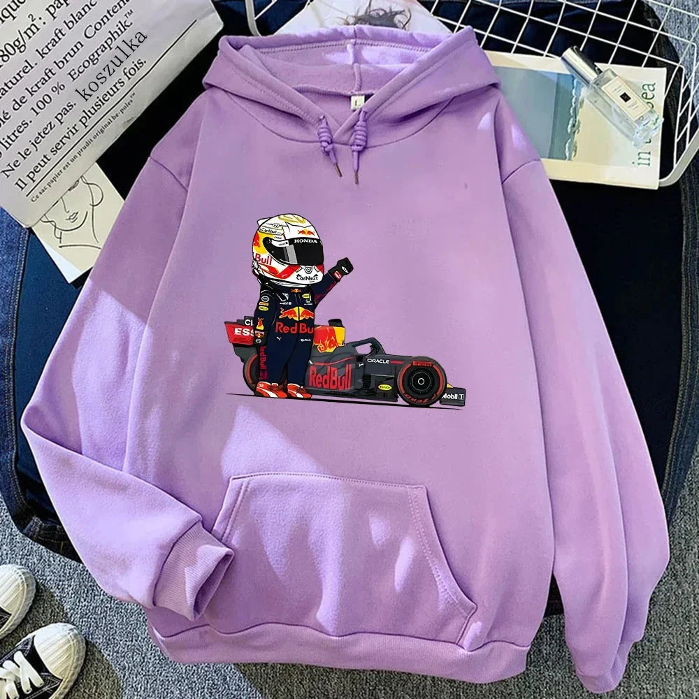 Matilde | Unisex hoodie with miniature F1 print - Image 7