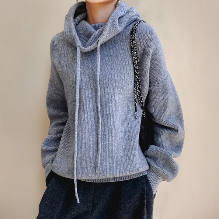 Melanie | Knitted hoodie - Image 3