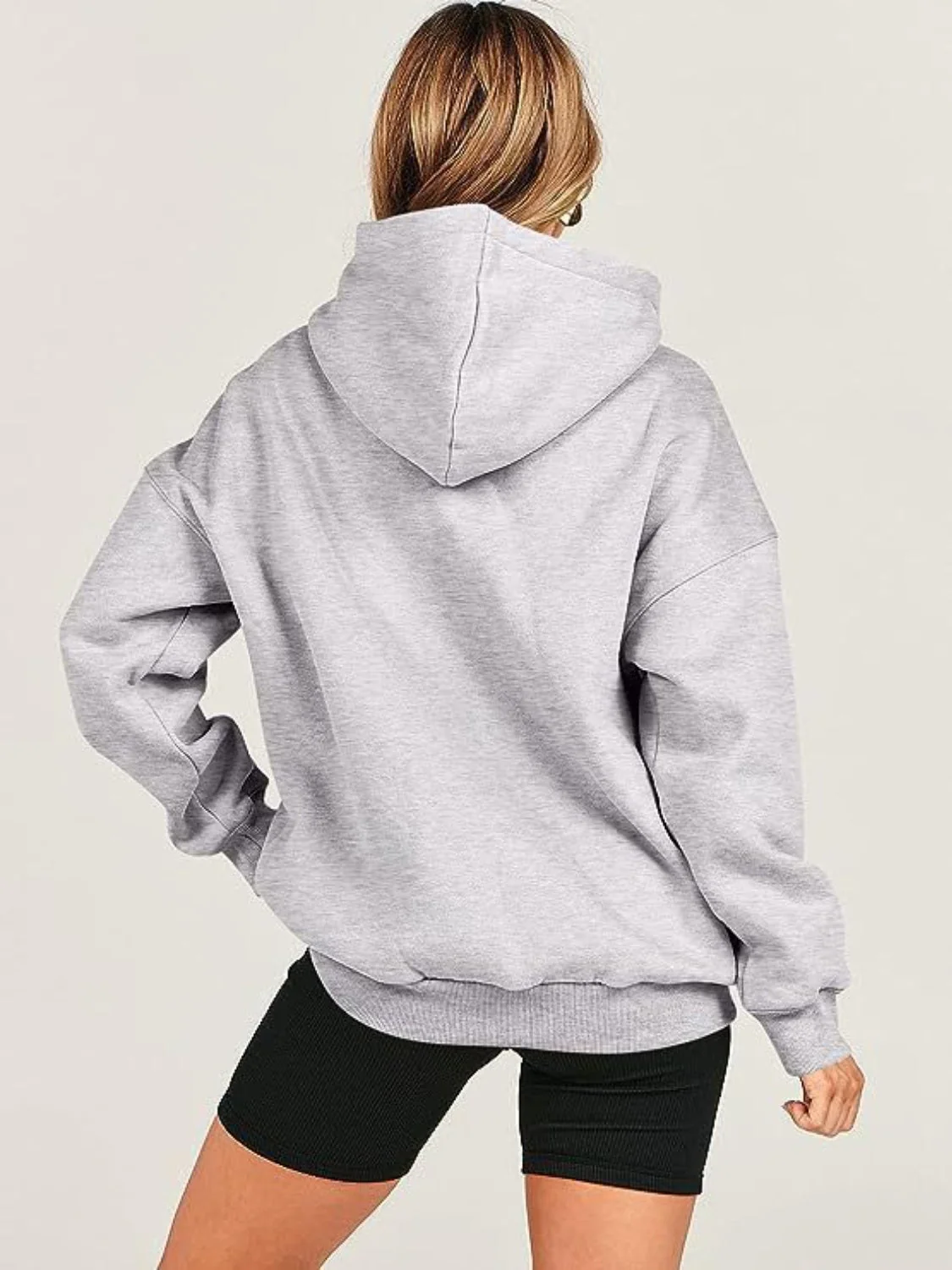 Melanie | Long-sleeved hoodie with dropped shoulders - Image 2