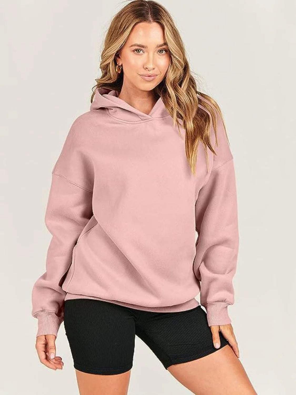 Melanie | Long-sleeved hoodie with dropped shoulders - Image 6