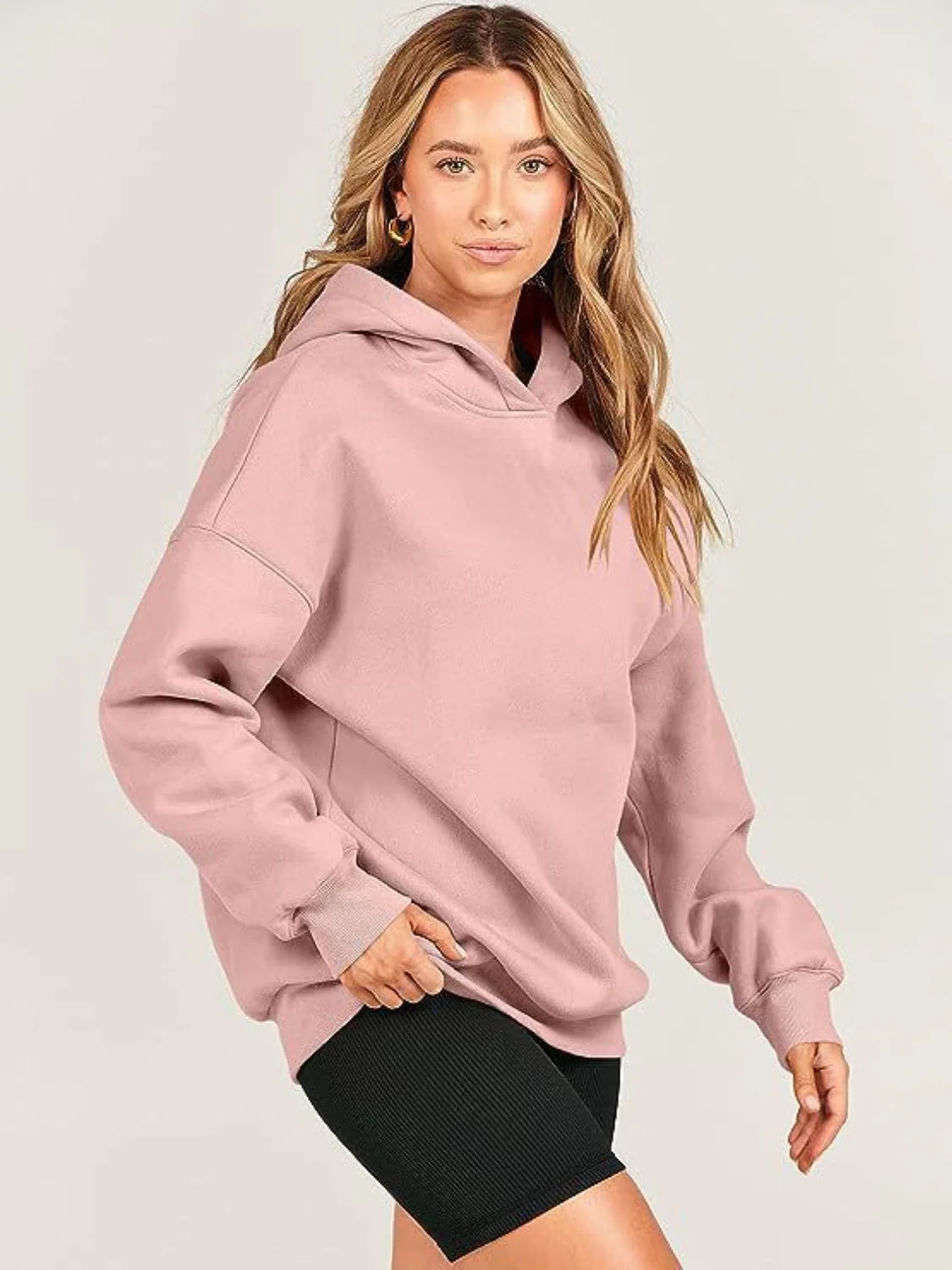 Melanie | Long-sleeved hoodie with dropped shoulders - Image 8