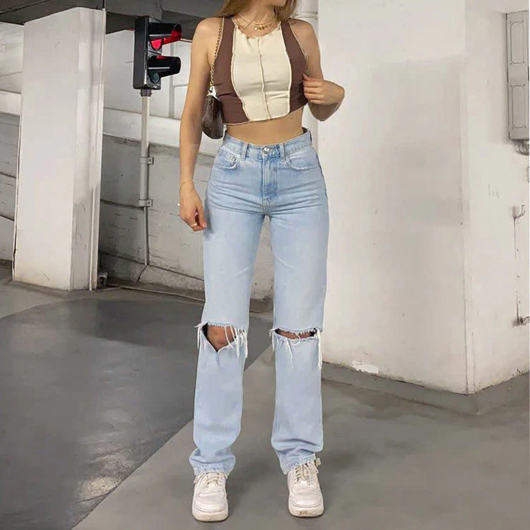 Melina® | Ripped jeans for women - Image 2