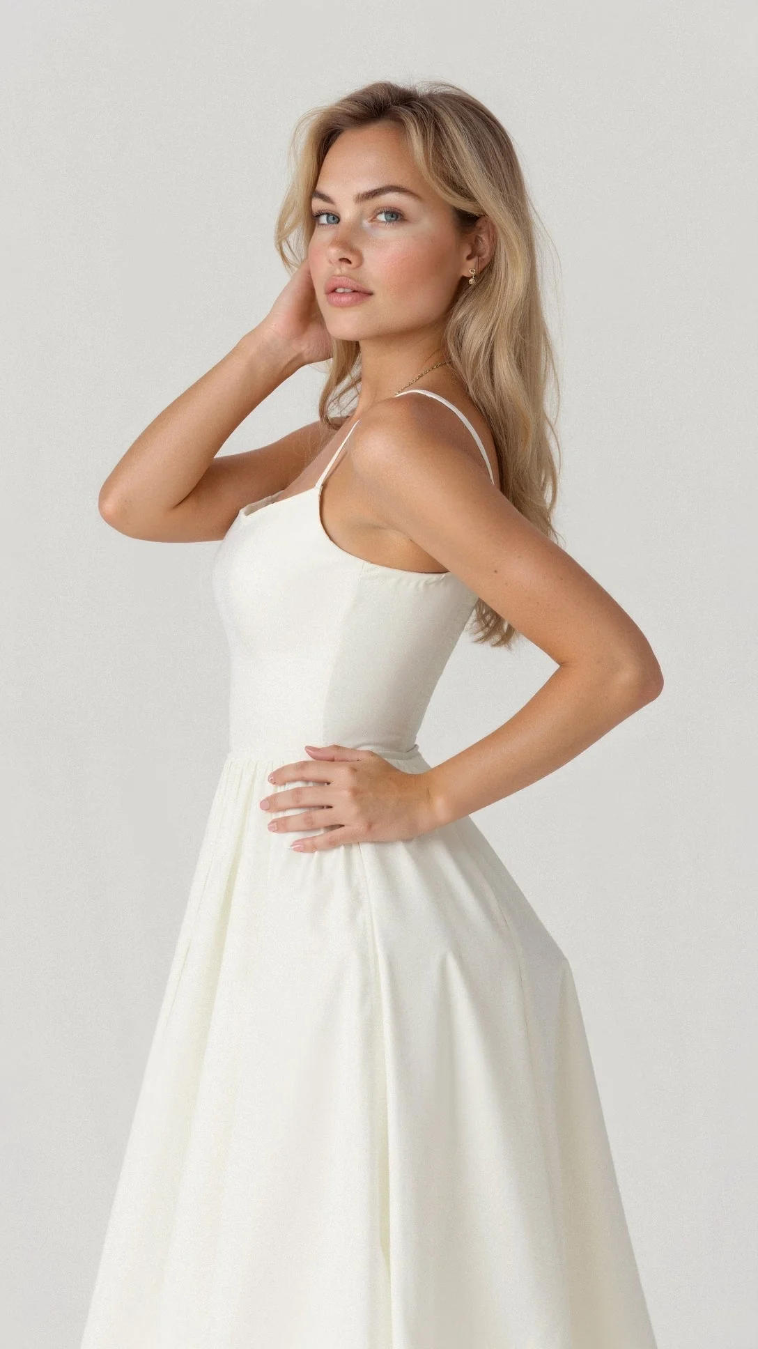 Mia® | Elegant Off-The-Shoulder Midi Dress - Image 2