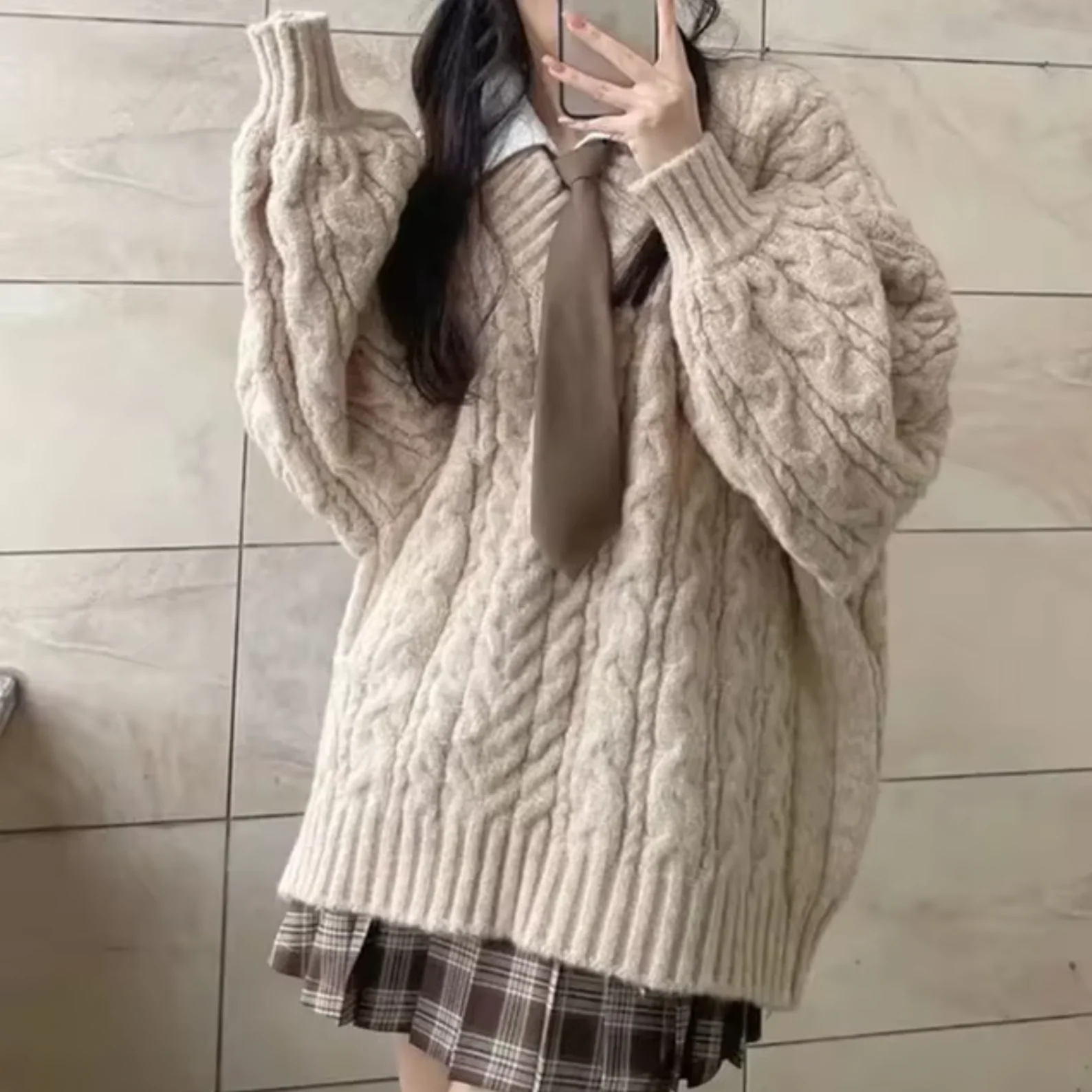 Micaela | Oversized knit sweater - Image 4
