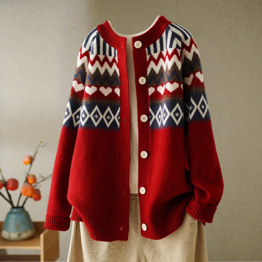 Milagros | Elegant and casual winter cardigan - Image 6