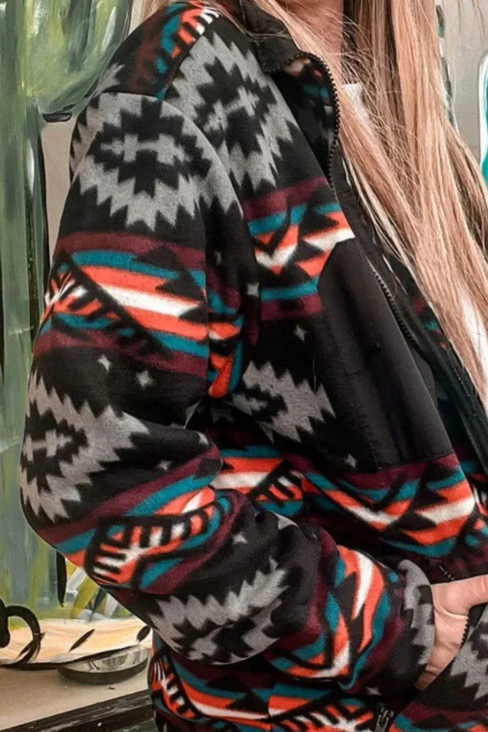 Miranda | Long sleeve jacket with zip - Image 3