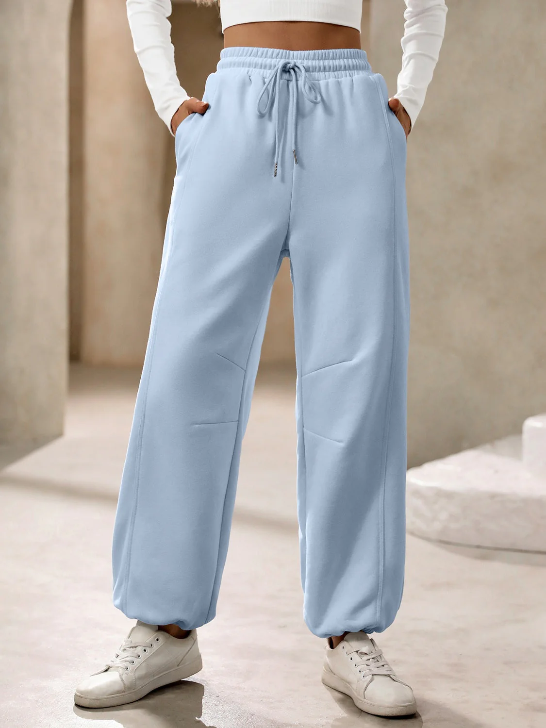 Miranda | Sweatpants with drawstring and pockets - Image 7