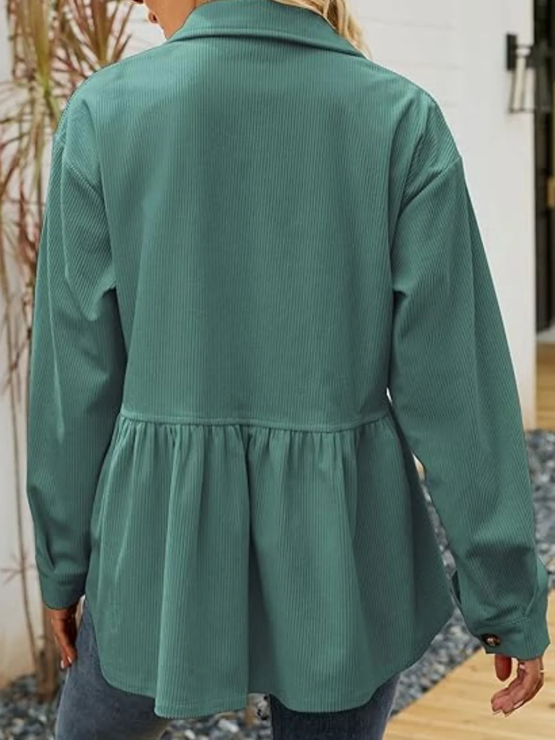 Mirjam | Button-down, long-sleeved shirt - Image 13
