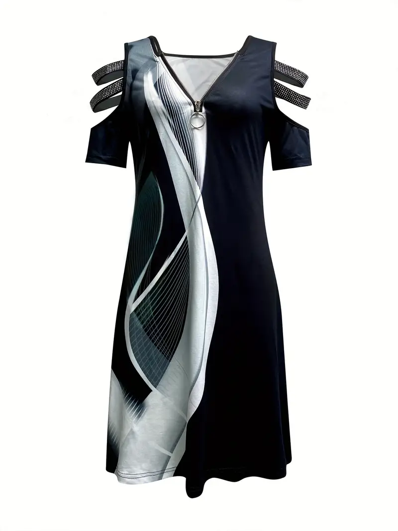 Monica® | Cold shoulder dress for women - Image 2