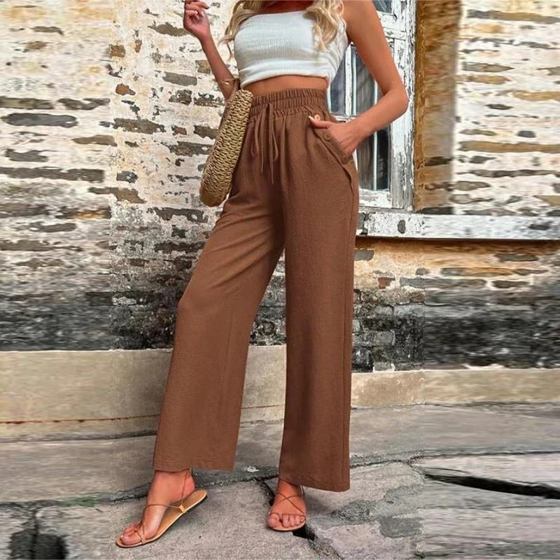 Monica® | High Waisted Casual Pants - Image 3