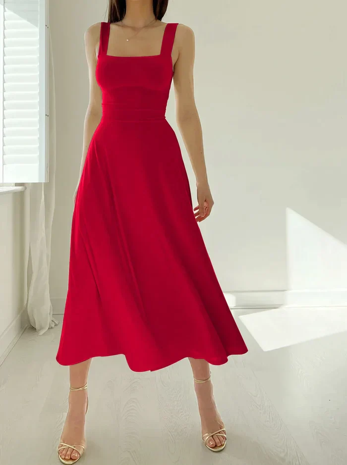 Mónica® | Summer Dress With A Square Neckline - Image 12