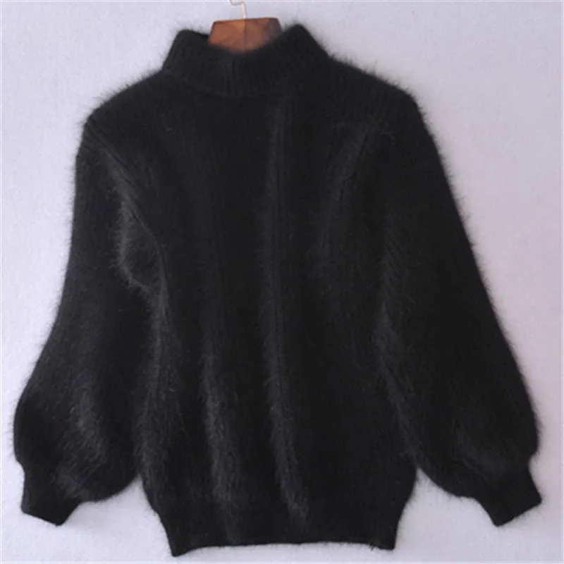 Mónica® | Vintage angora-style sweater: loosely knitted and plain. - Image 9