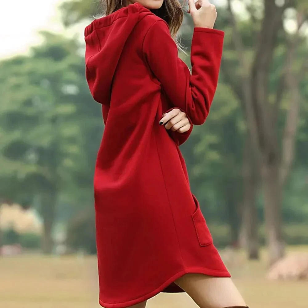 Monica® | Women's hooded sweater dress - Image 7