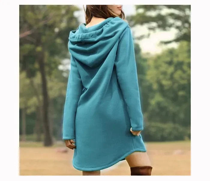 Monica® | Women's hooded sweater dress - Image 9