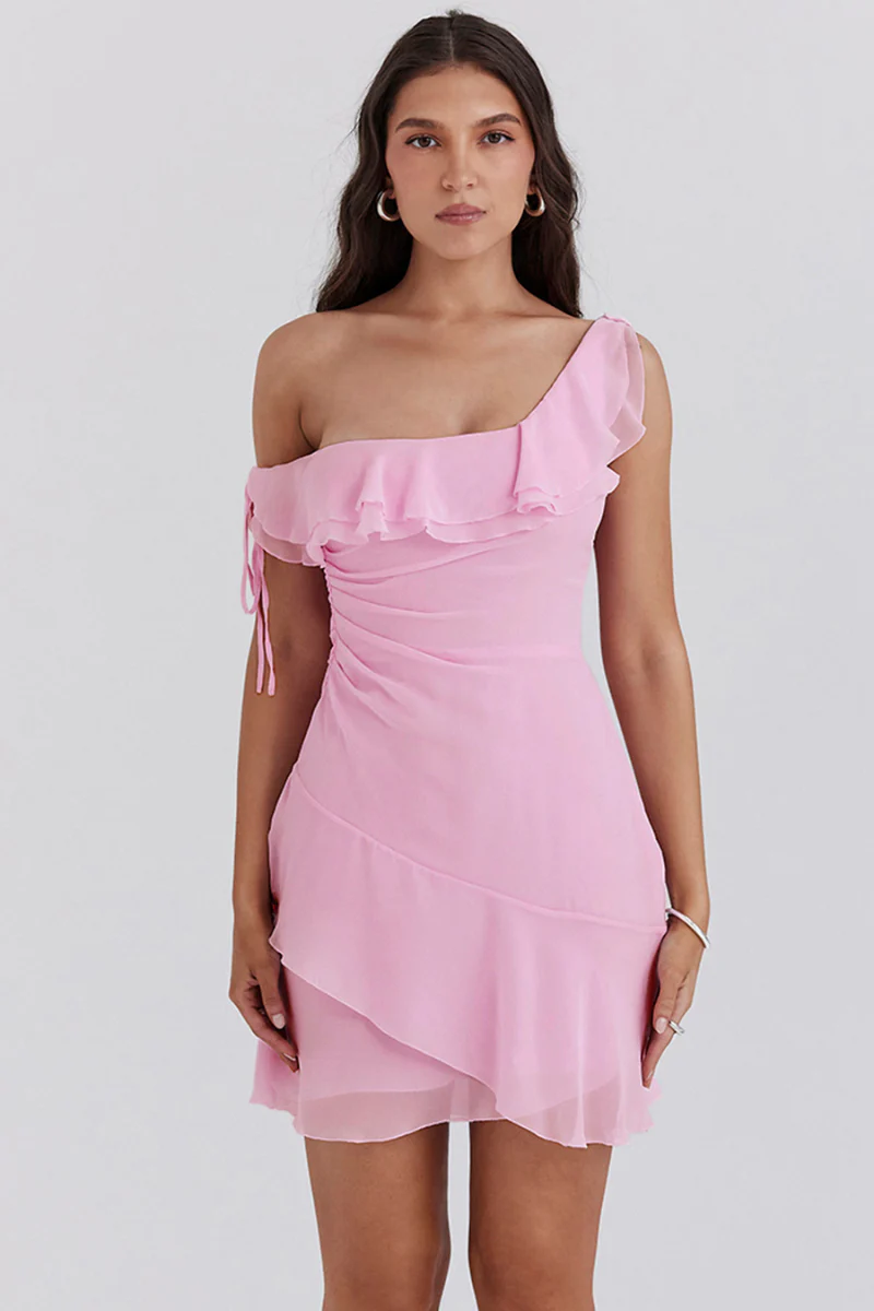 Nadia® | Off-Shoulder Ruffle Shirt Mini Dress - Image 10