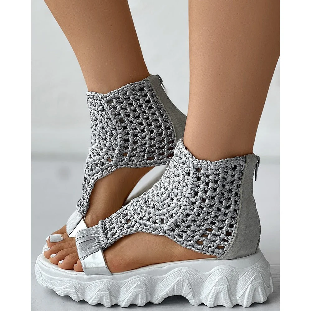 Natalia® | Dames Braided Sandals - Image 12