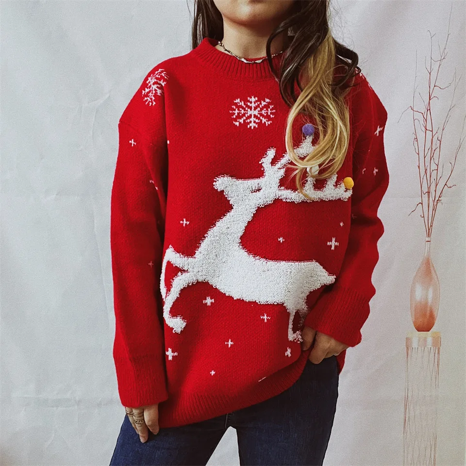 Natalia | Korean style Christmas sweater - Image 2