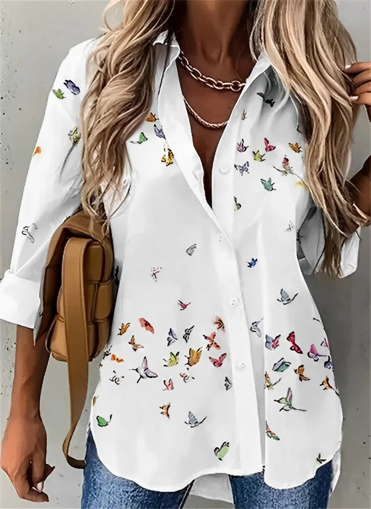 Natalie® | High Quality White Blouses With Beautiful Patterns - Image 6
