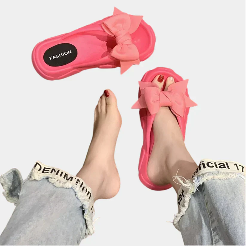 Nayeli® | Elegant Women'S Slippers With Bow Detail - Image 2