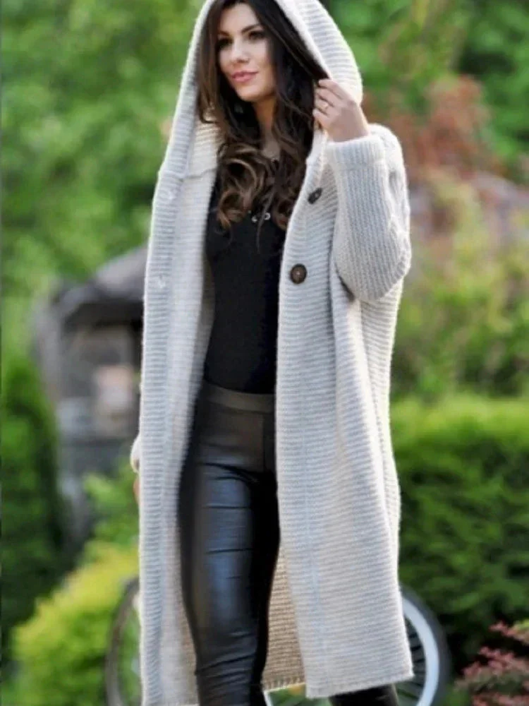 Nelly® | Elegant knee-length women's coat - Image 3