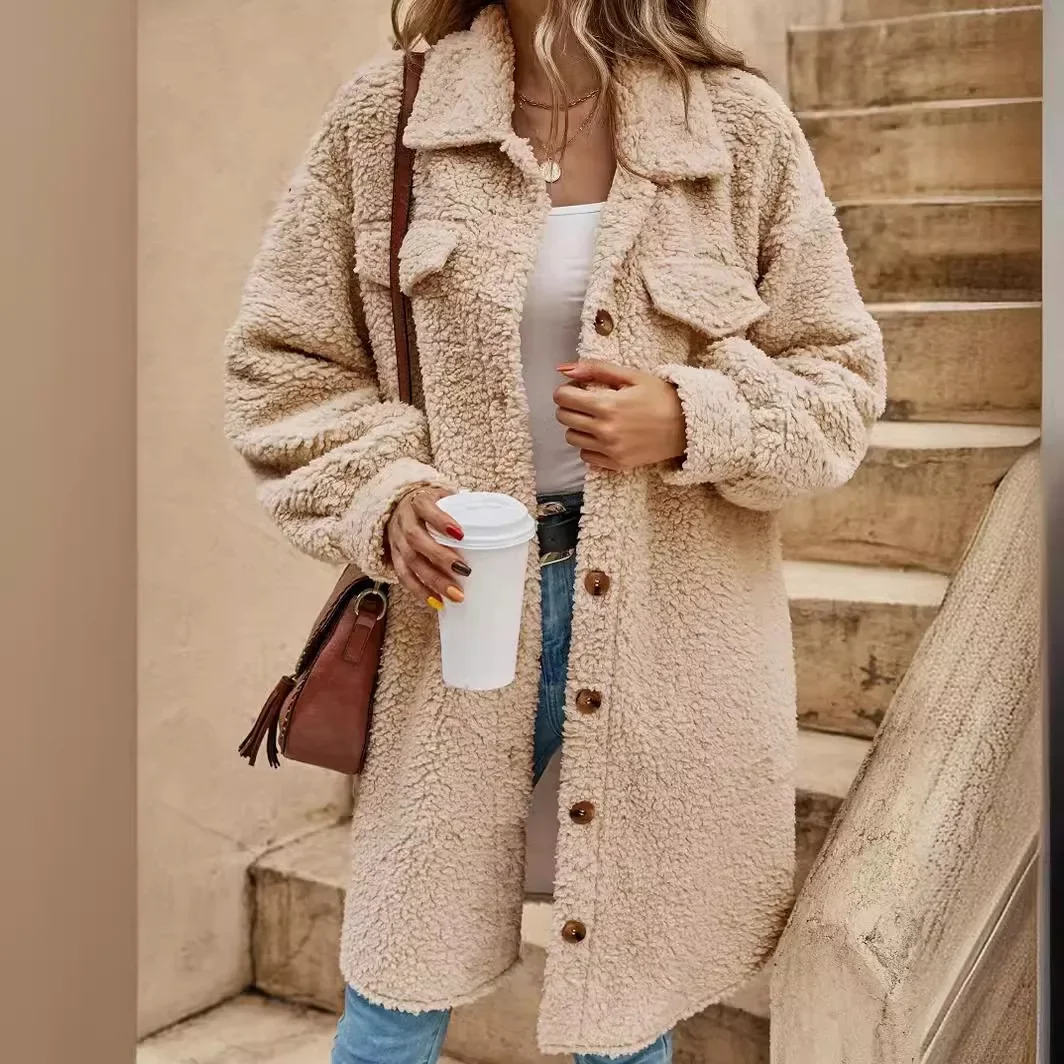 Nerea | Loose Casual Cardigan Bread Coat - Image 10