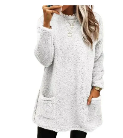 Nina | Long women's sweater from Calido - Image 4