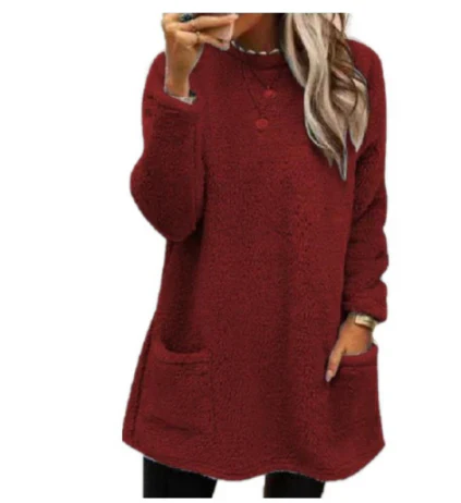 Nina | Long women's sweater from Calido - Image 8