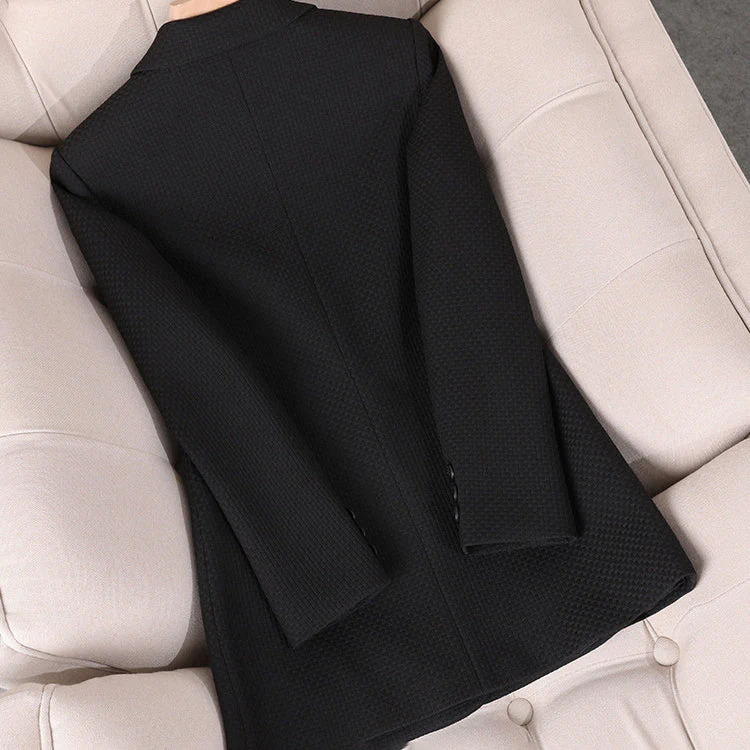 Nina | Midi coat with belly waist - Image 4