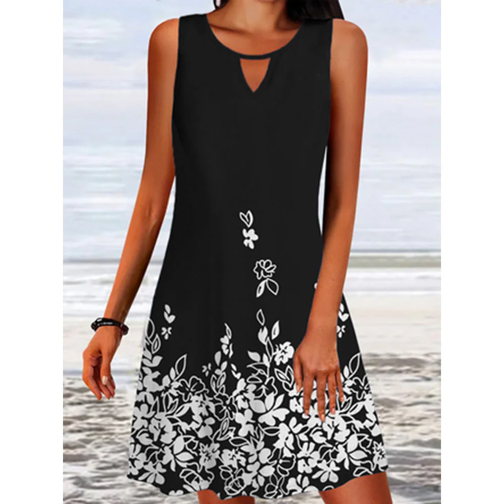 Nina® | Women'S Floral A-Line Summer Dress - Image 3