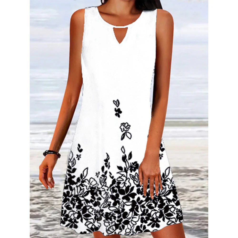 Nina® | Women'S Floral A-Line Summer Dress - Image 4