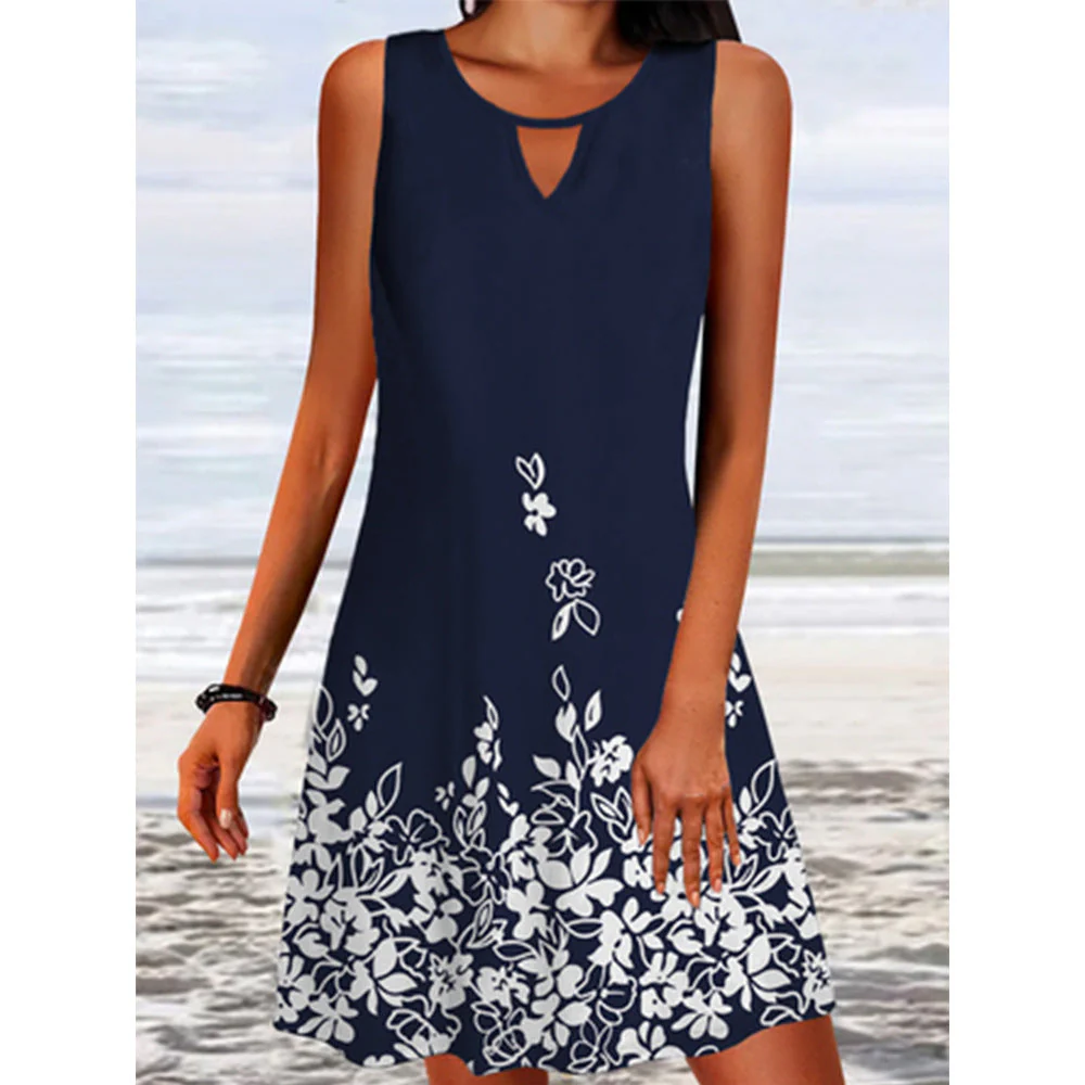 Nina® | Women'S Floral A-Line Summer Dress - Image 6