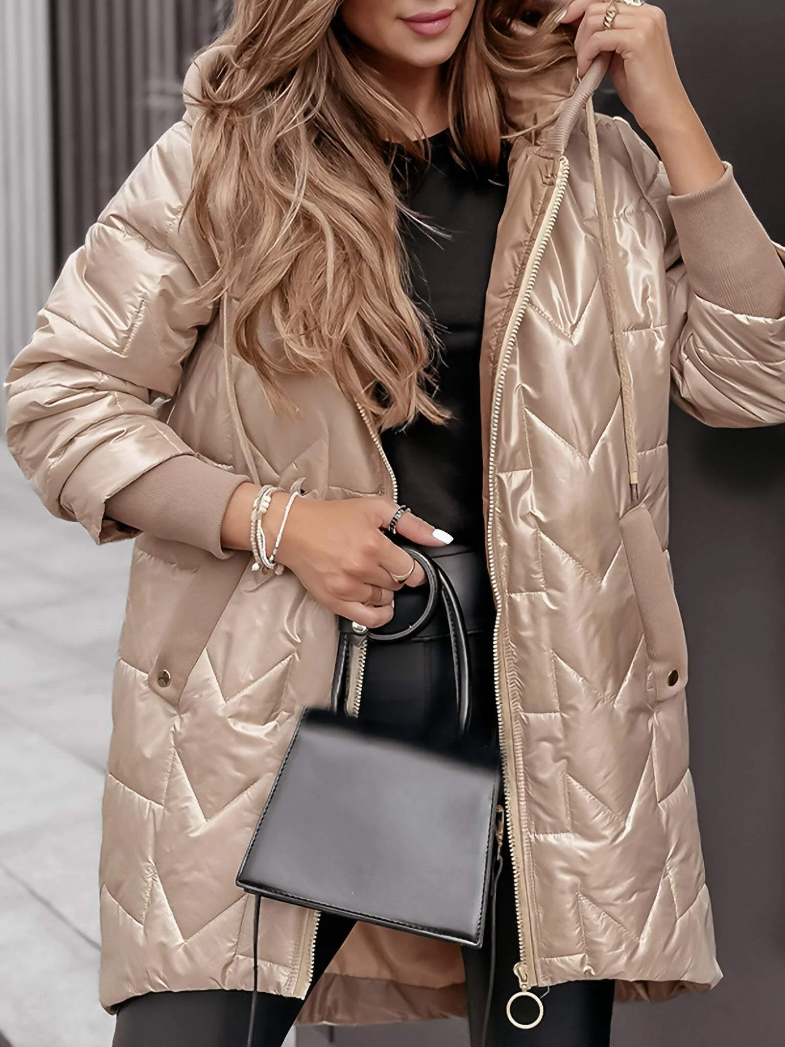 Noemí | Astrid Stylish hooded jacket - Image 9