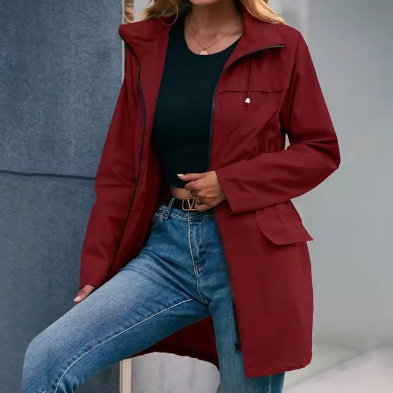 Nora | Casual hooded jacket - Image 4