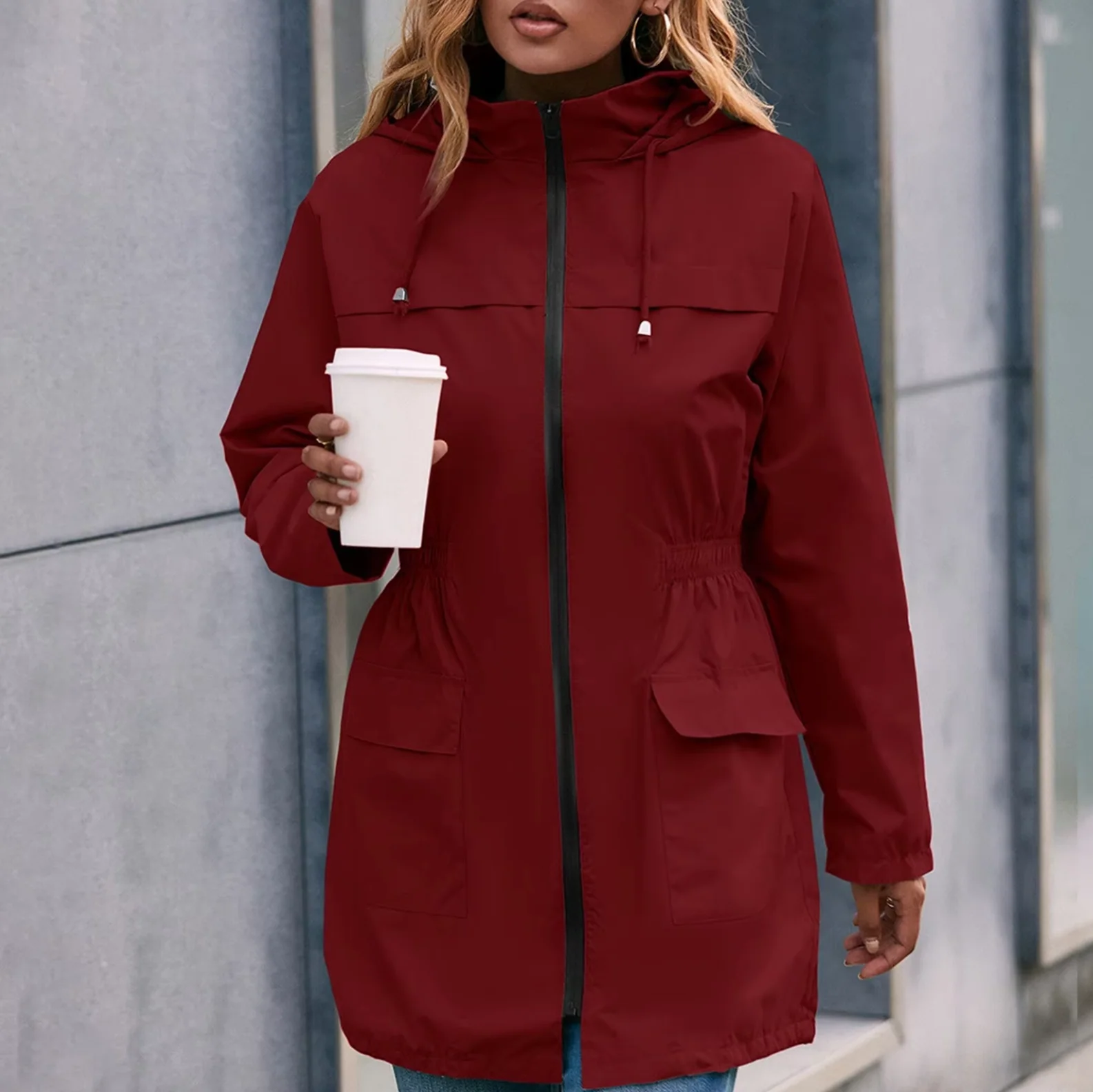 Nora | Casual hooded jacket - Image 6